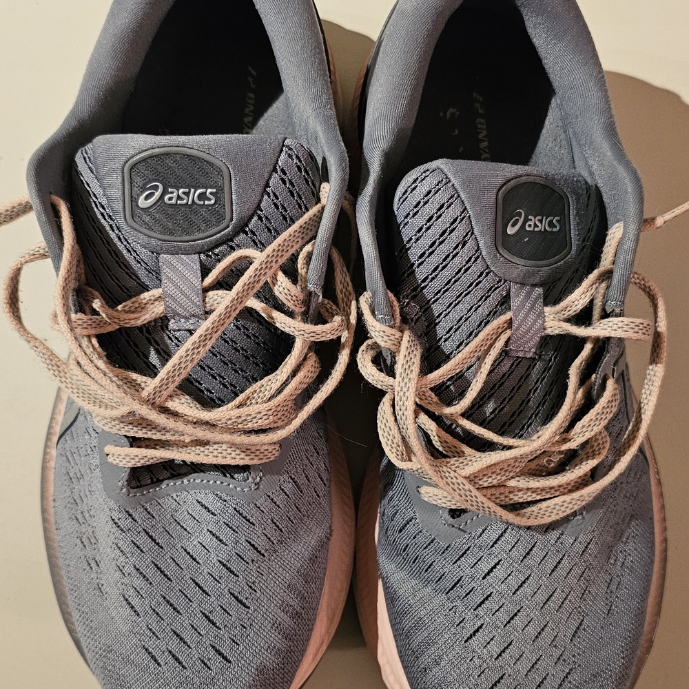 Asics Gray Athletic Shoes